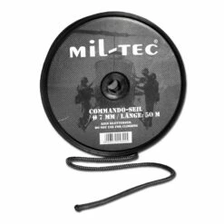 Mil-Tec Kommandoseil Schwarz 7 Mm, 50 M