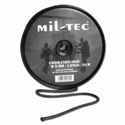 Mil-Tec Kommandoseil Schwarz 9 Mm, 30 M