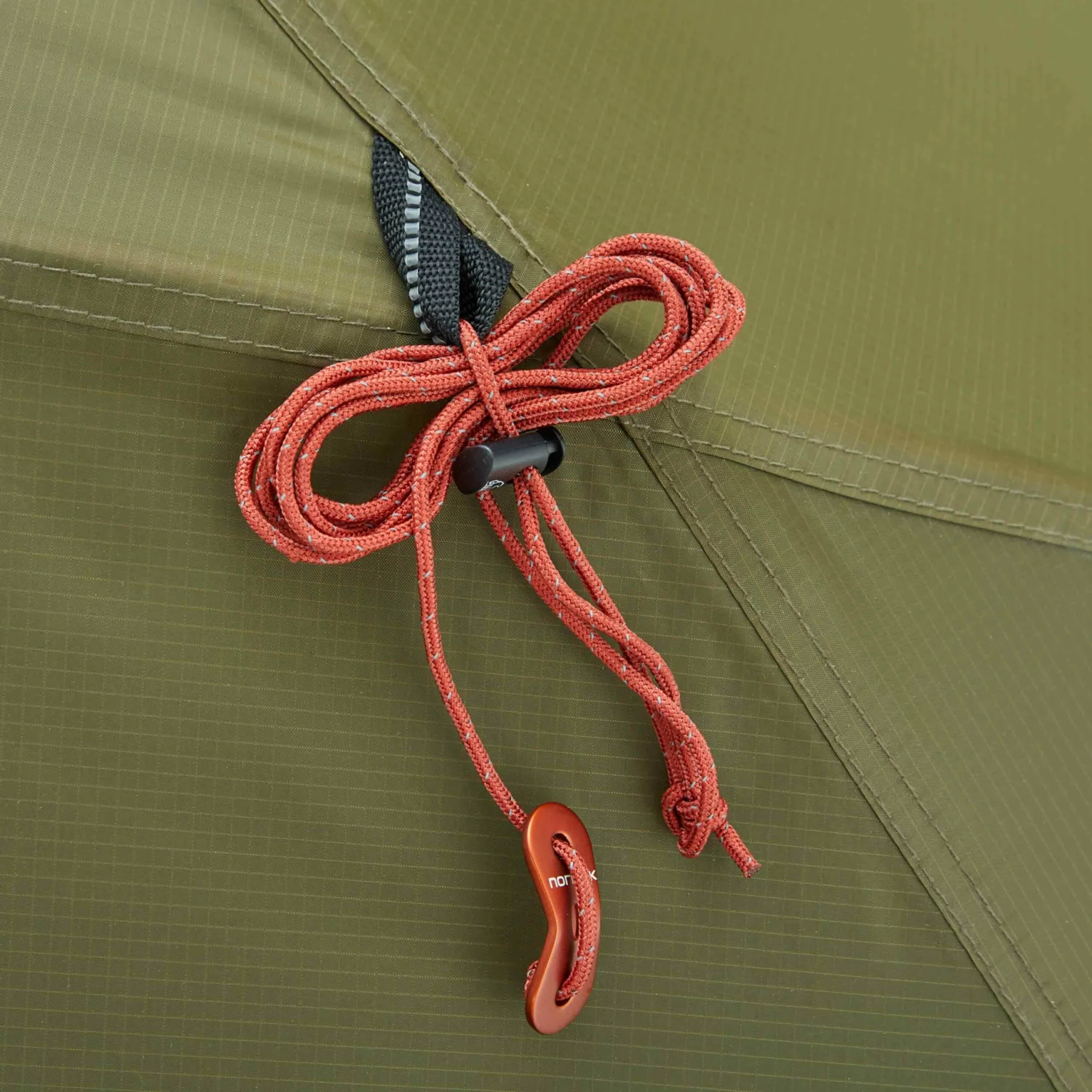 Nordisk Zelt Halland 2 PU Dark Olive – Bild 8