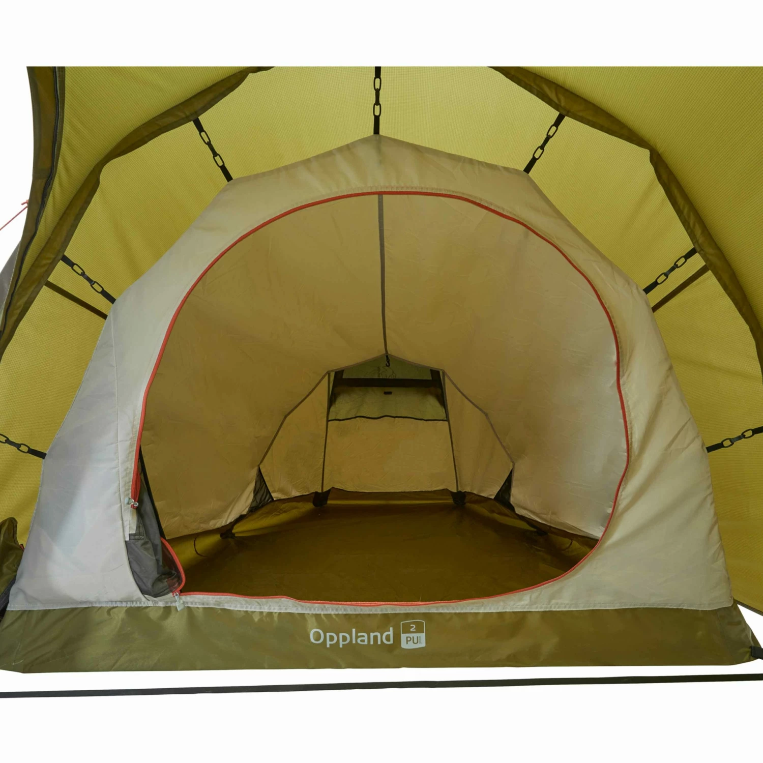 Nordisk Zelt Oppland 2 PU Dark Olive – Bild 6