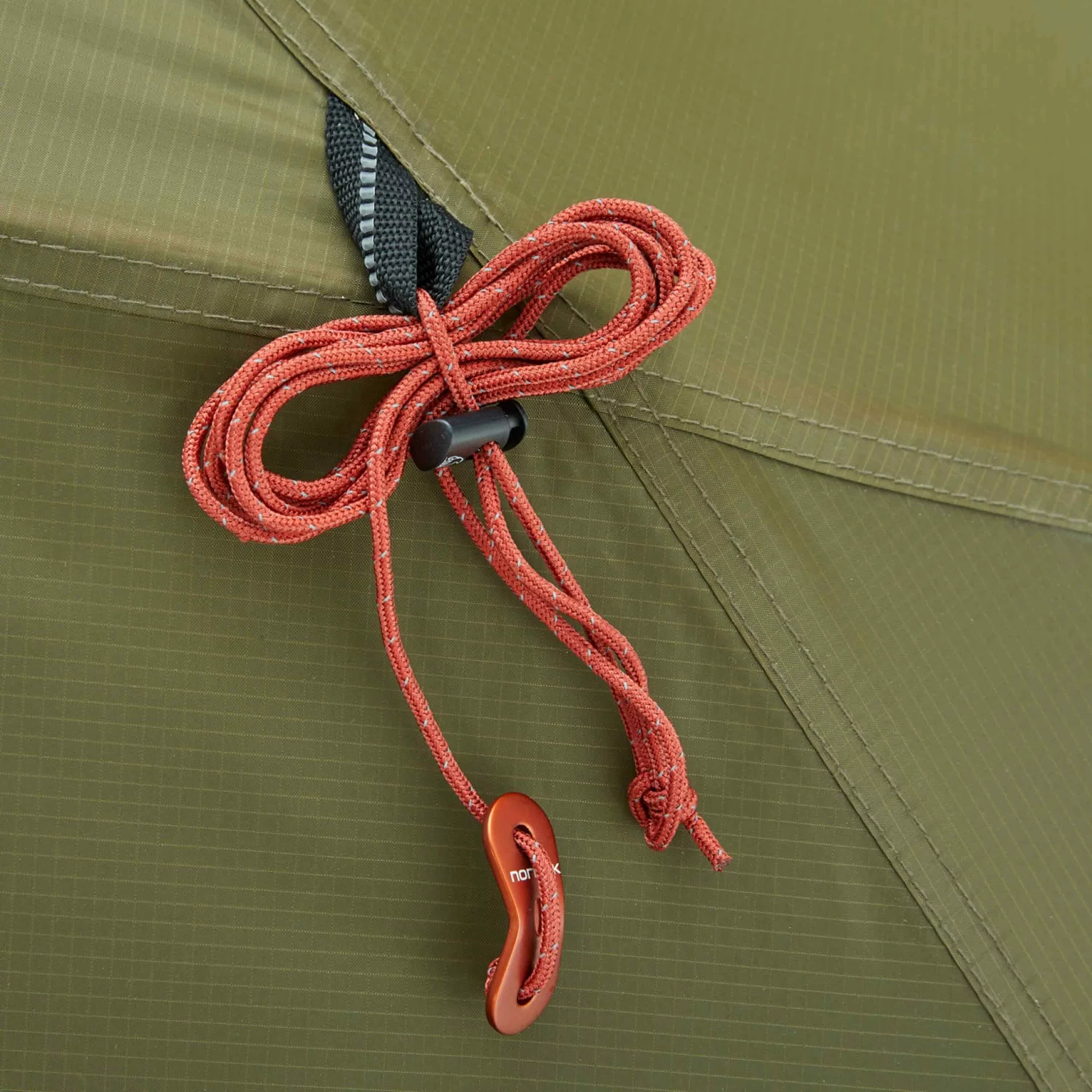 Nordisk Zelt Oppland 2 PU Dark Olive – Bild 7