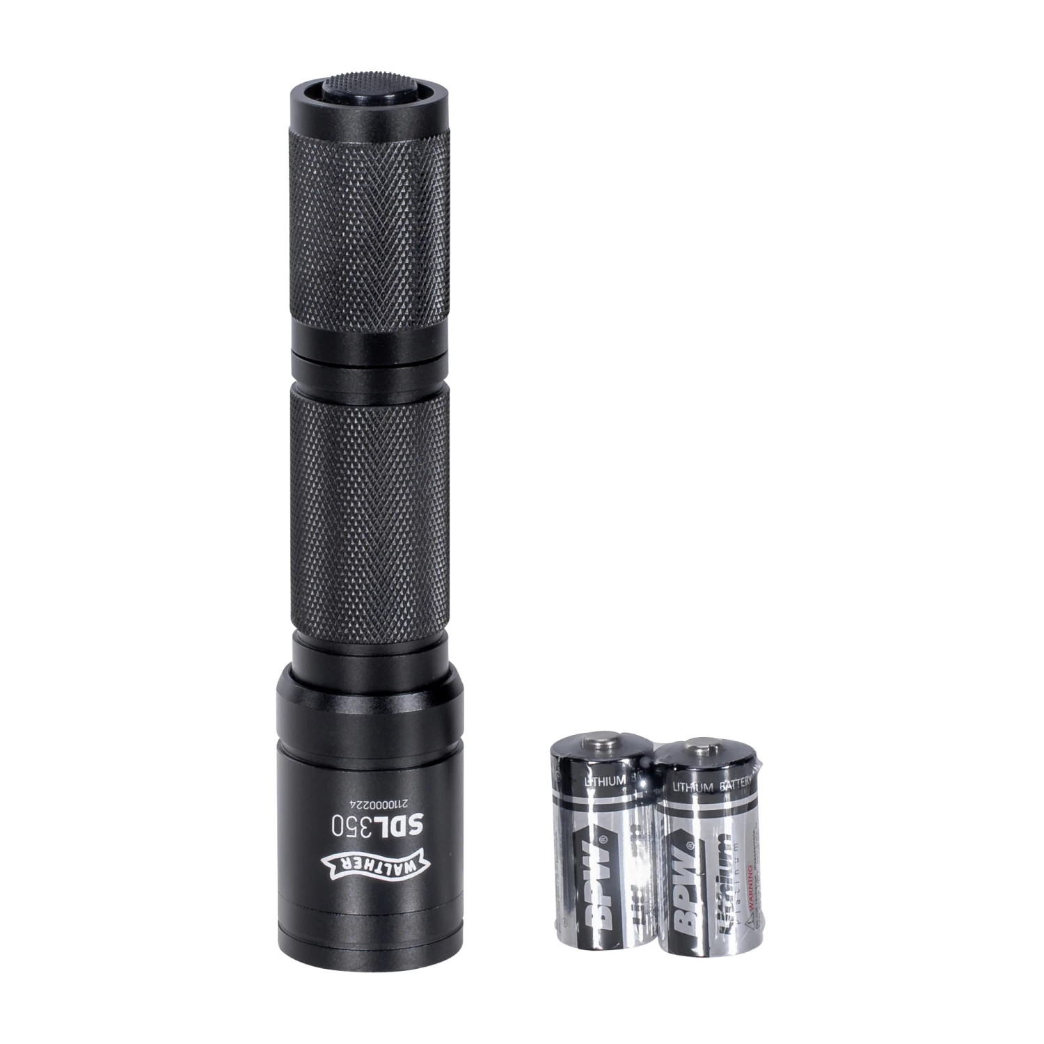 Walther Taschenlampe SDL350 Schwarz – Bild 4