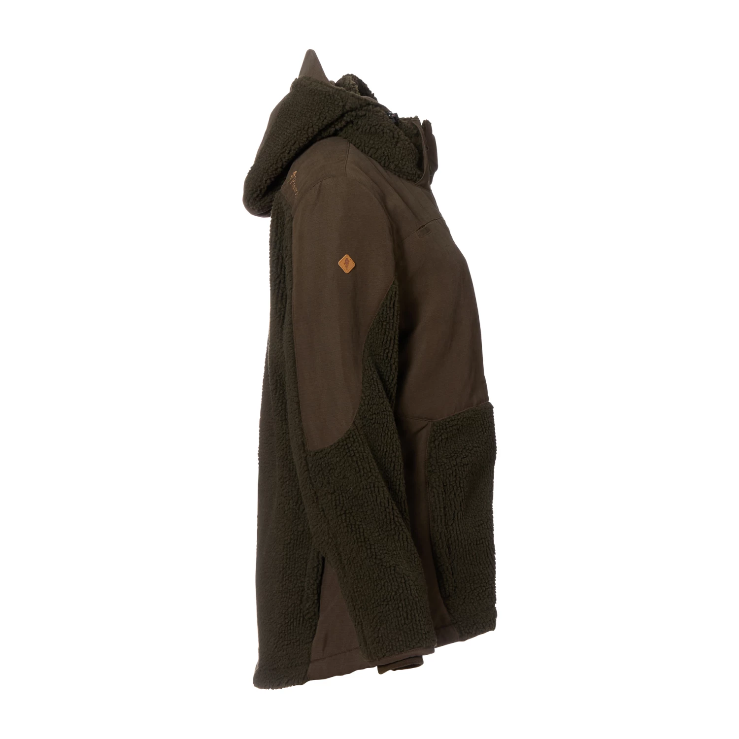 Pinewood Jacke Esbo Pile Suede Brown Frauen – Bild 3