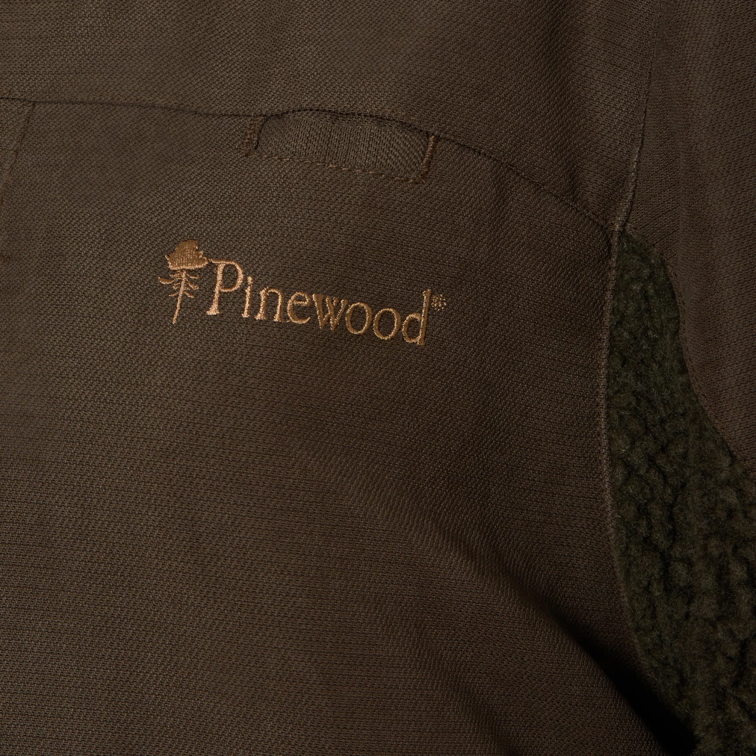 Pinewood Jacke Esbo Pile Suede Brown Frauen – Bild 4