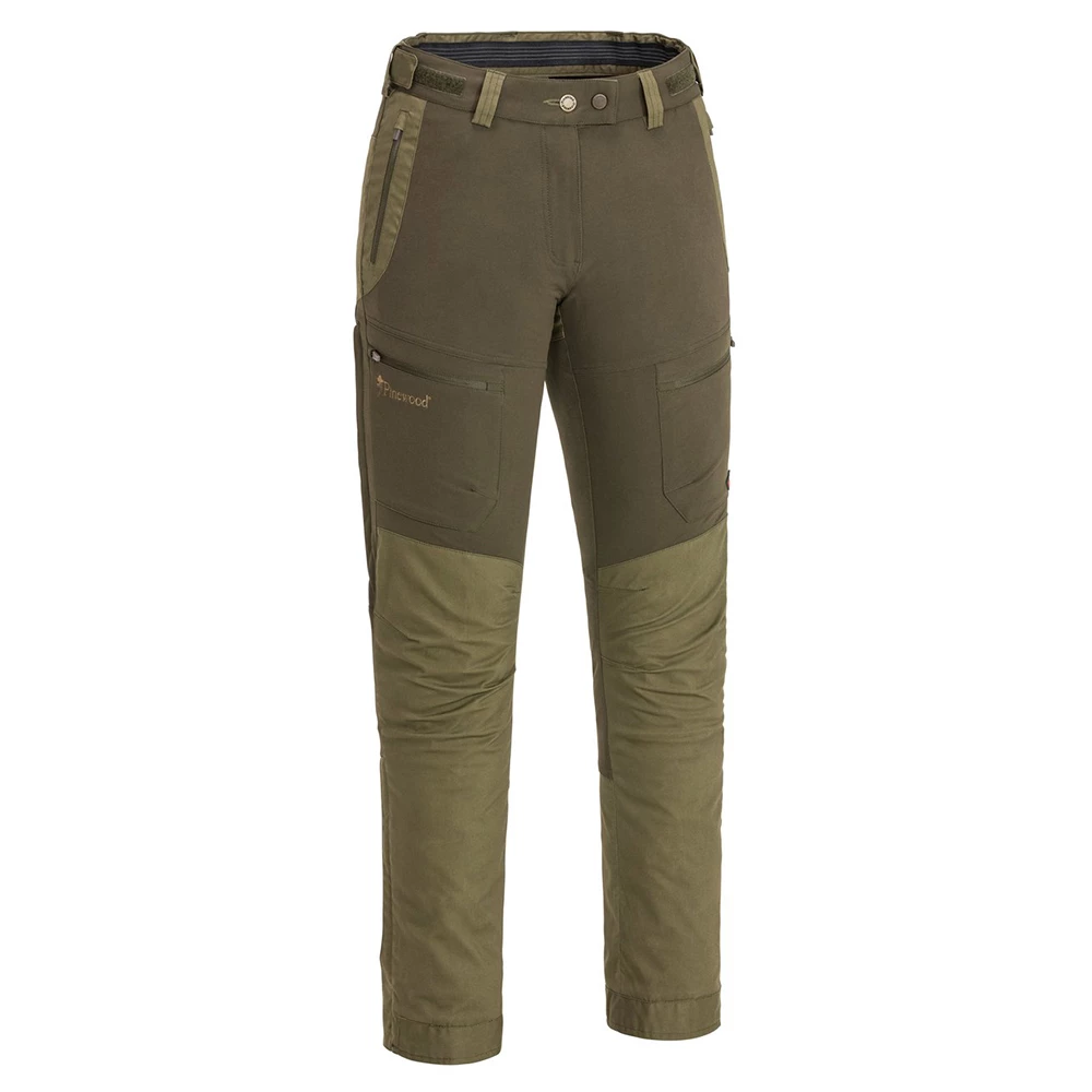 Pinewood Hose Finnveden Hybrid Extrem Oliv Frauen