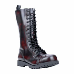 Boots & Braces Stiefel 14-Loch Rub Off Burgundy