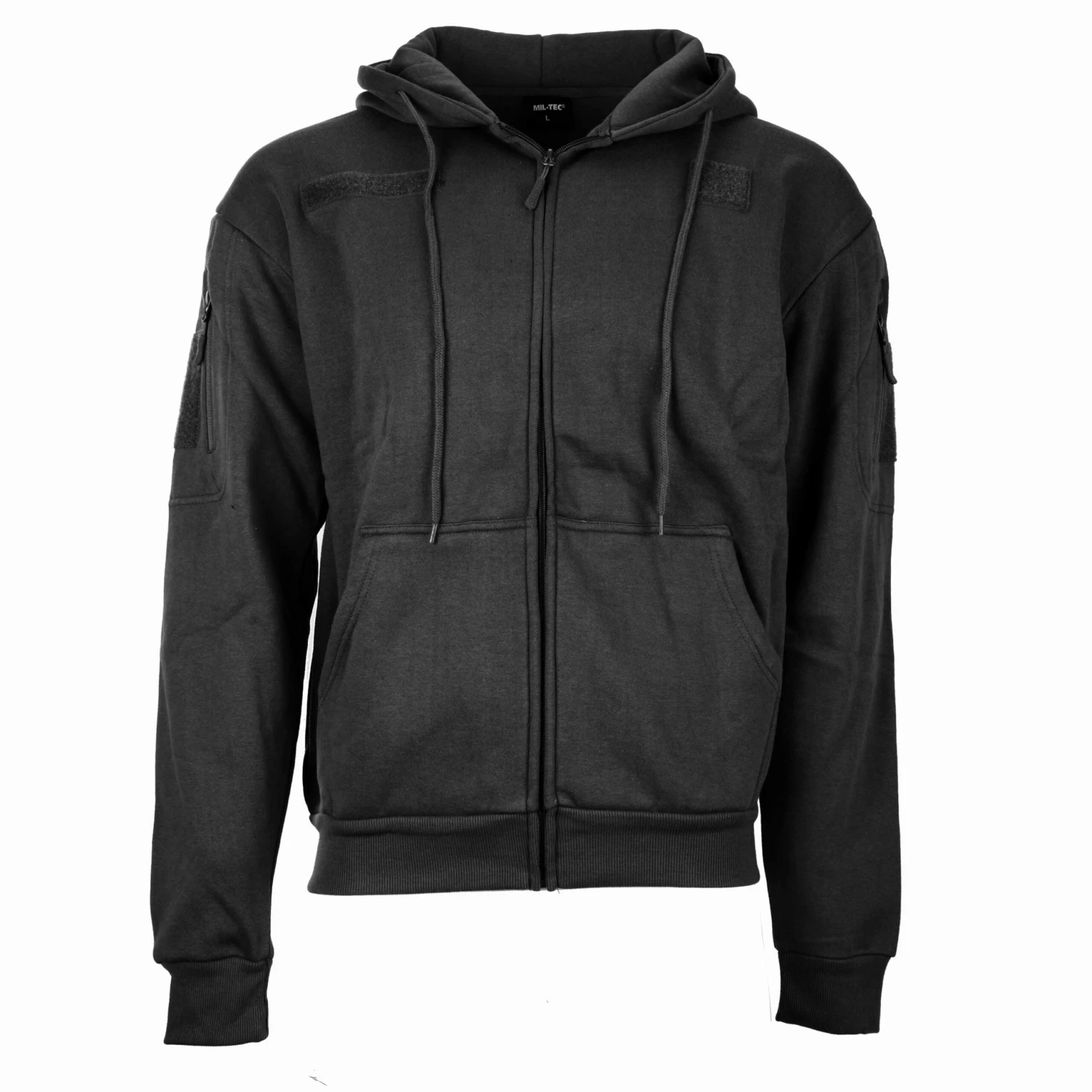 Mil-Tec Tactical Kapuzenjacke Schwarz
