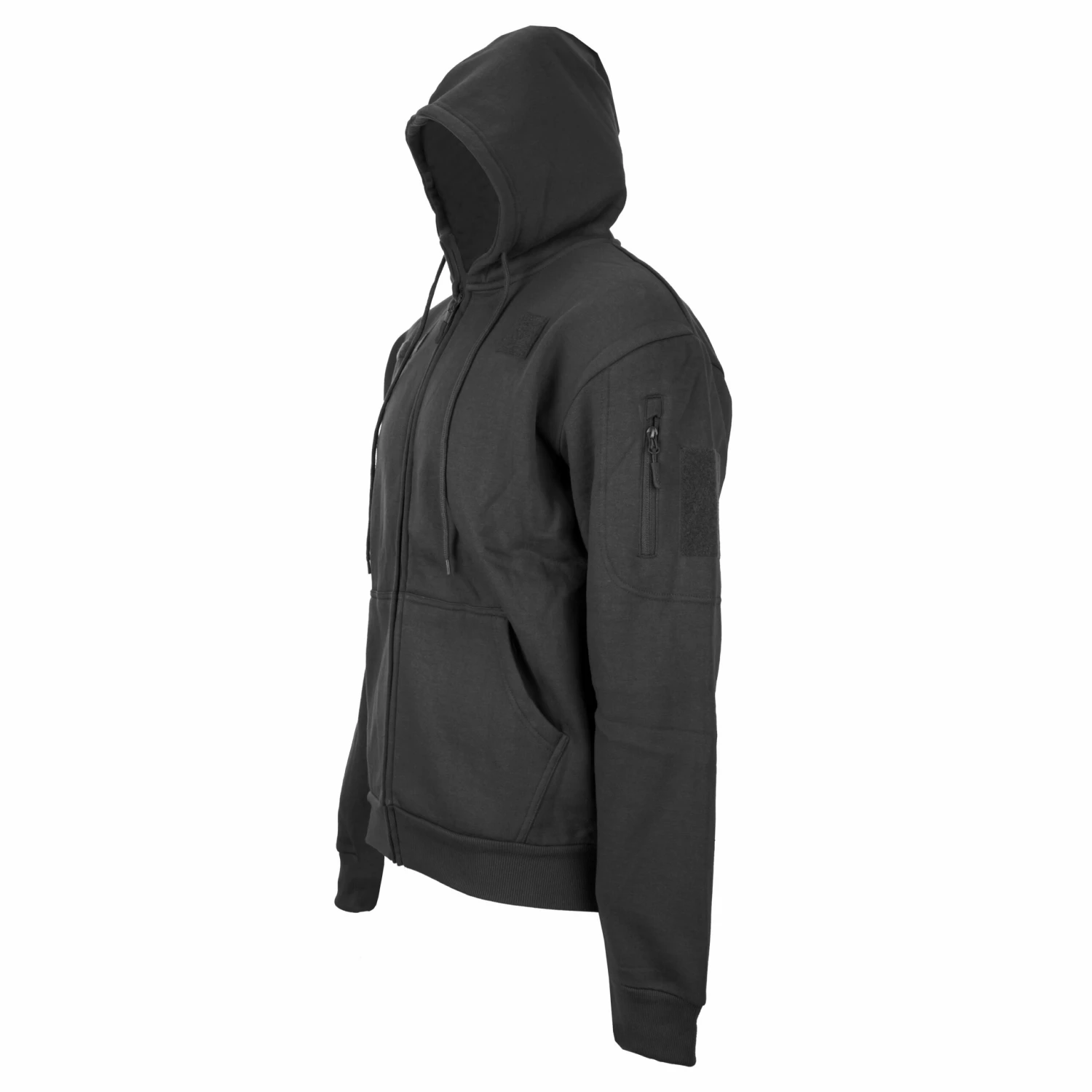 Mil-Tec Tactical Kapuzenjacke Schwarz – Bild 3