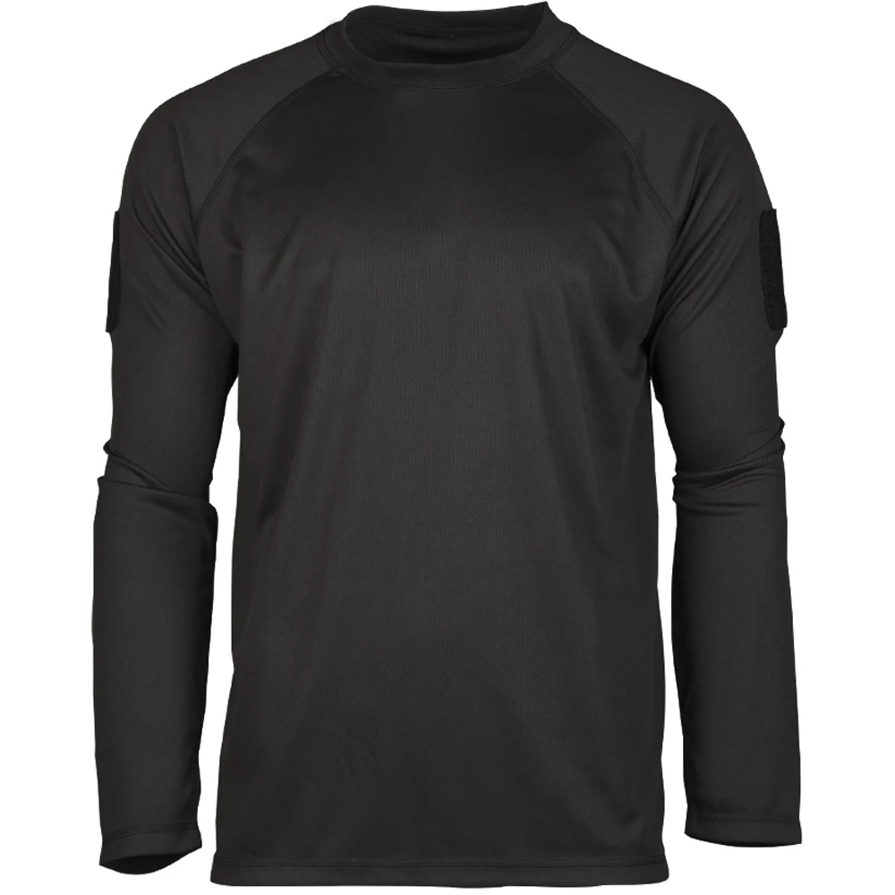 Mil-Tec Tactical Quickdry Langarmshirt Schwarz