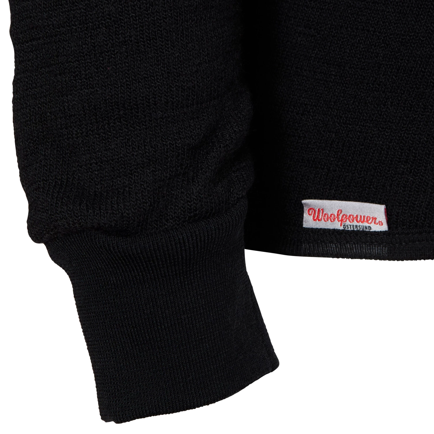 Woolpower Zip Turtleneck 400 Schwarz – Bild 4