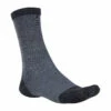 Woolpower Socken Skilled Liner Classic Dunkelgrau Schwarz