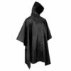 Mil-Tec Poncho Basic Ripstop Schwarz