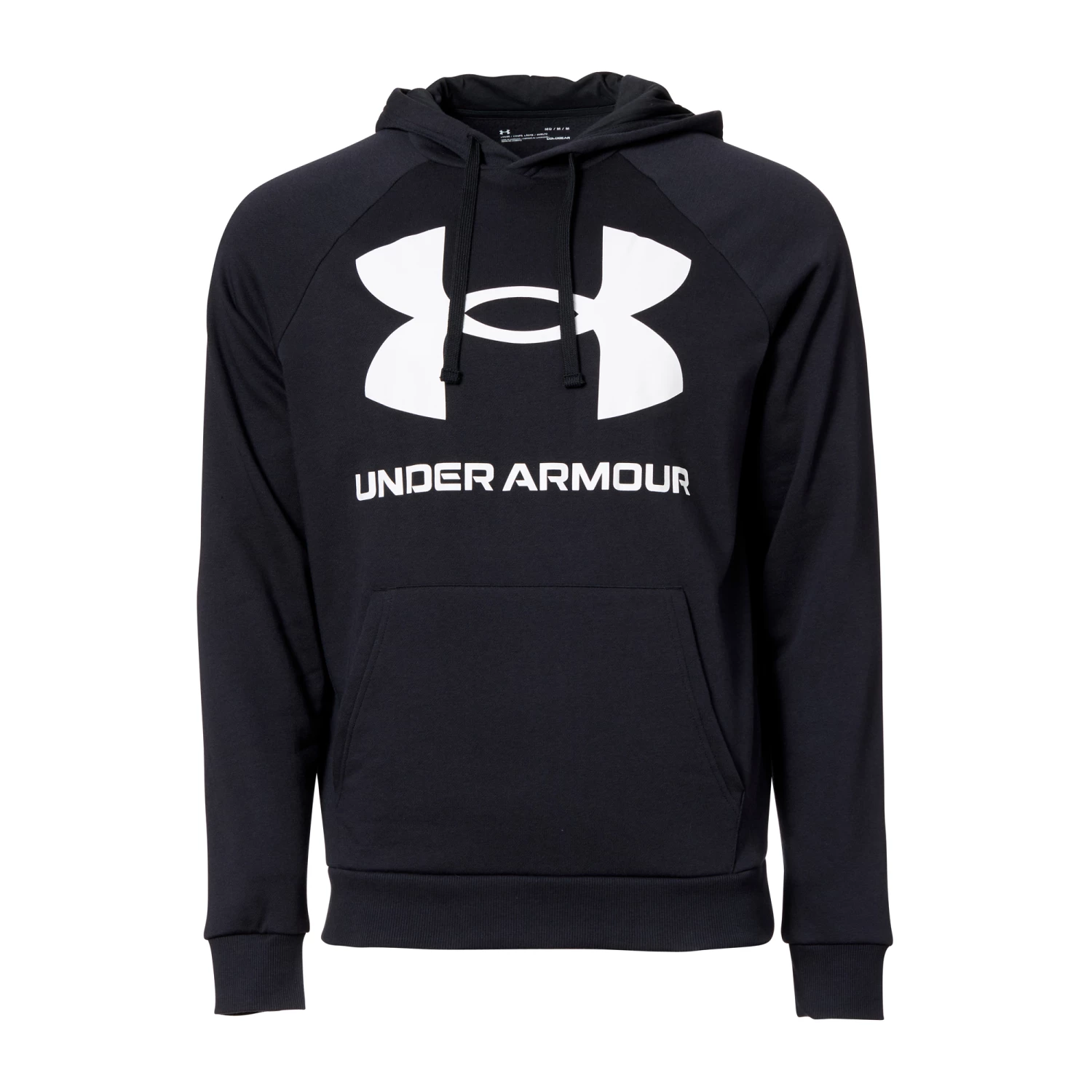Under Armour Hoodie Rival Fleece Big Logo Schwarz