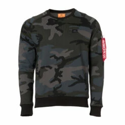 Alpha Industries Pullover X-Fit Sweat Camo Black Camo
