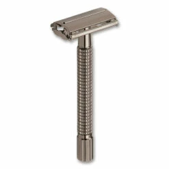 Böker Rasierhobel Butterfly L Gunmetal Grey