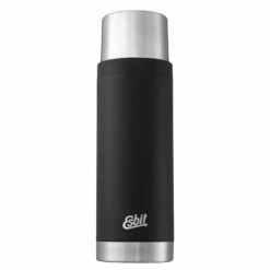 Esbit Isolierflasche Sculptor Edelstahl 1 L Schwarz