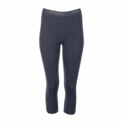 Woolpower Unterhose 3/4 Long Johns Lite Schwarz Frauen