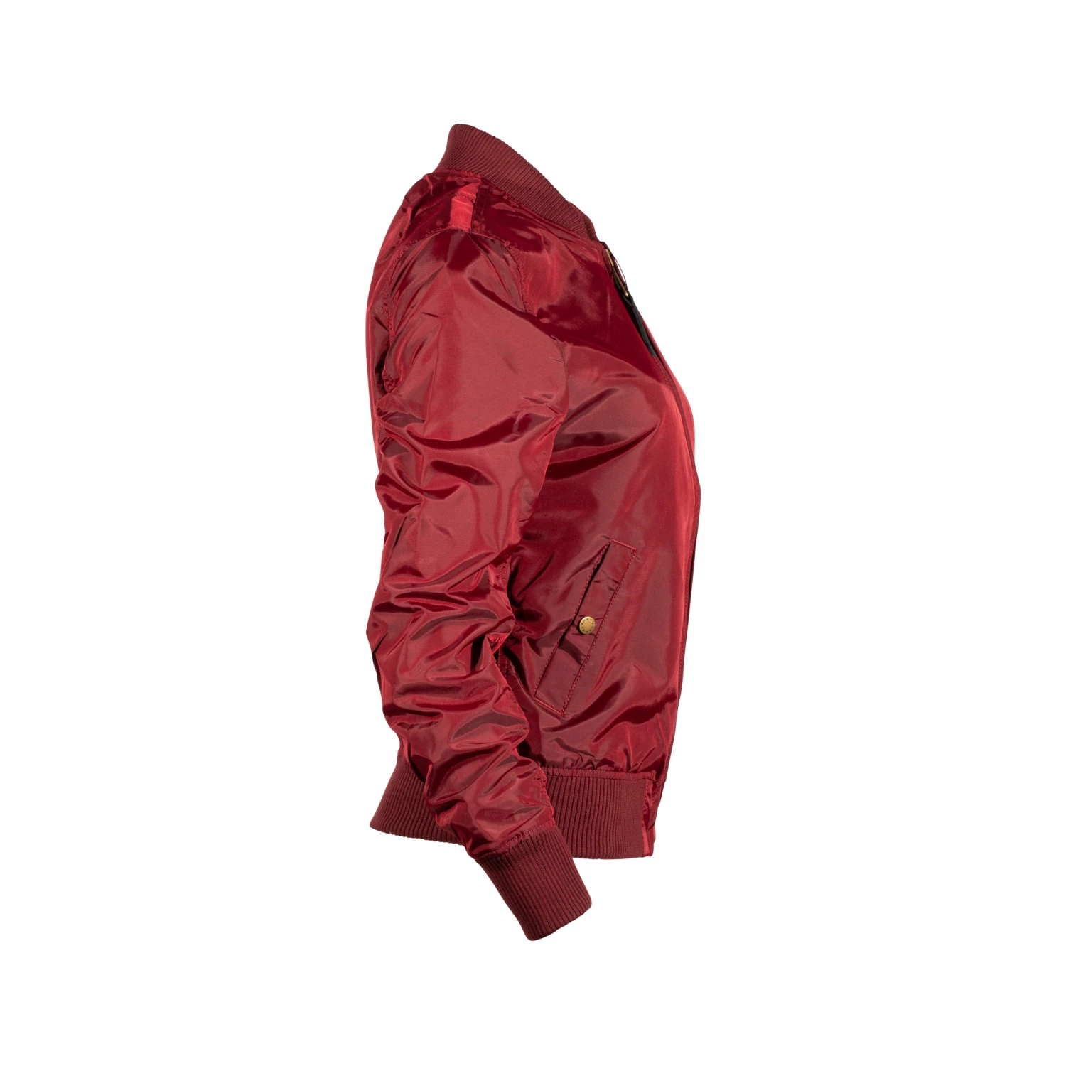 Alpha Industries Jacke MA1 TT Burgundy Frauen – Bild 2