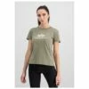 Alpha Industries T-Shirt New Basic Oliv Frauen