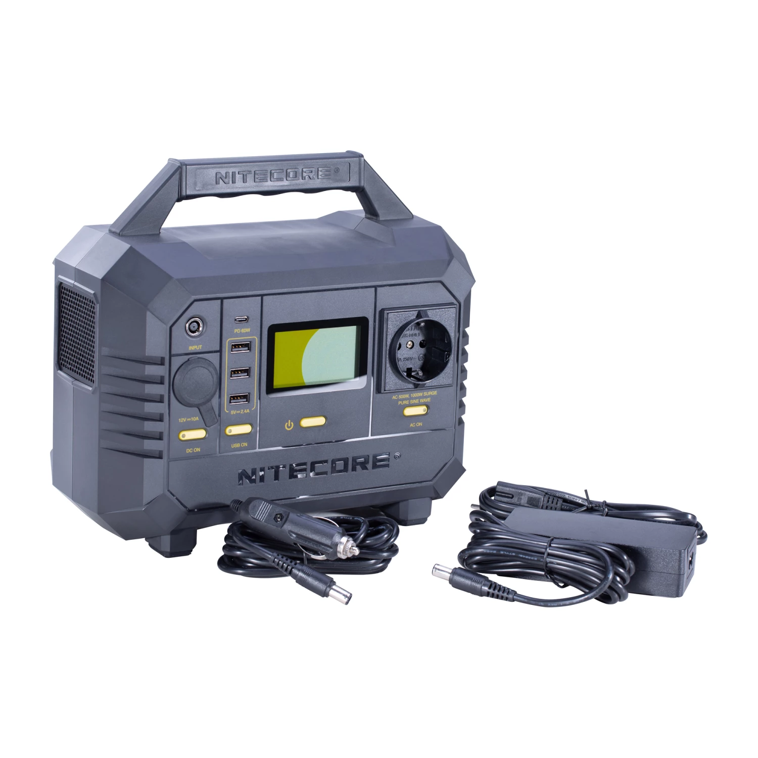 Nitecore Powerstation NES500 Schwarz – Bild 6