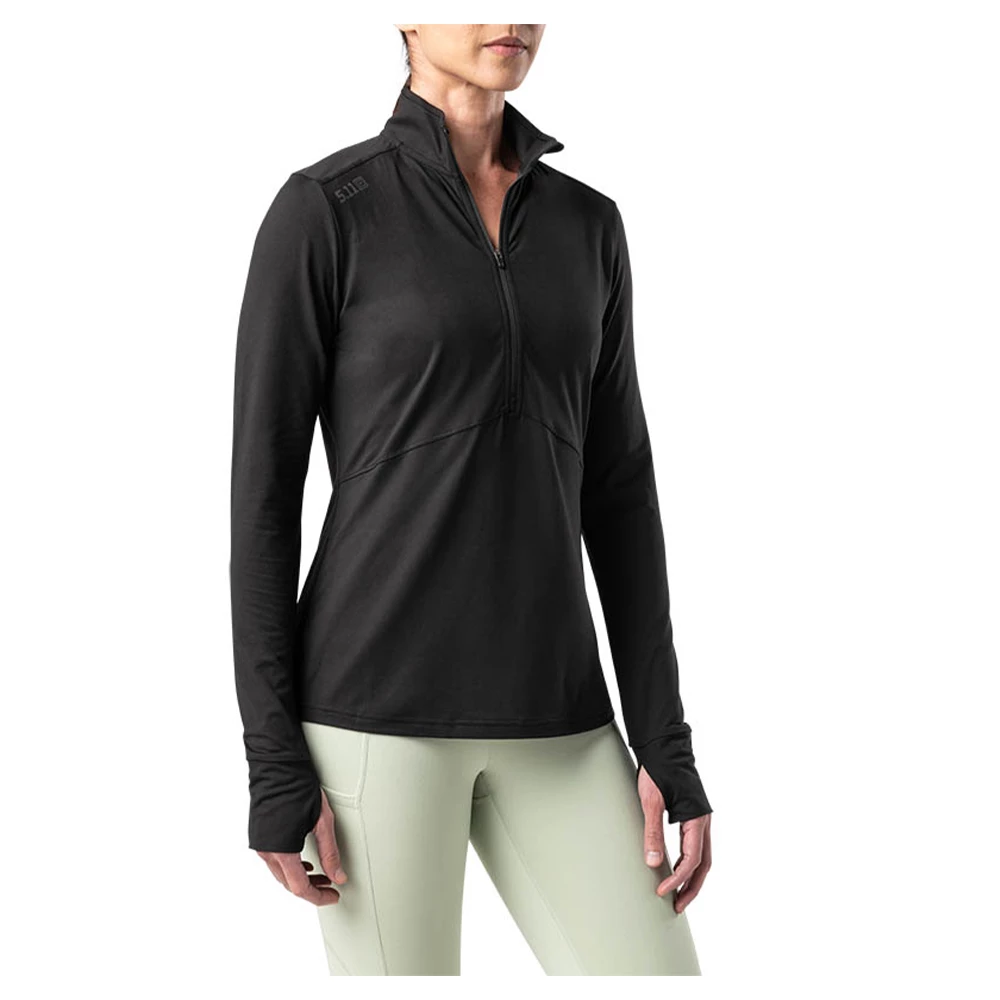 5.11 Pullover Catalyst 1/2 Zip Schwarz Frauen – Bild 2
