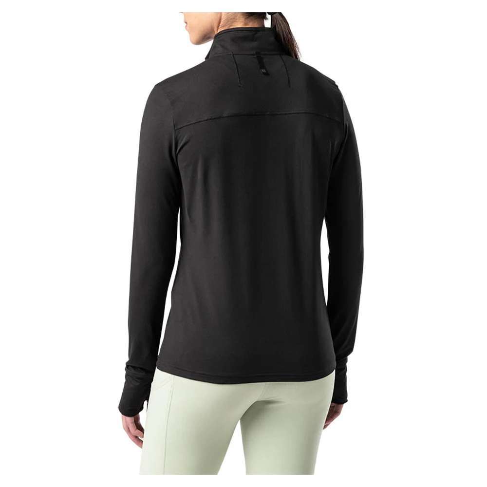 5.11 Pullover Catalyst 1/2 Zip Schwarz Frauen – Bild 3