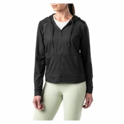 5.11 Pullover Emily Full Zip Schwarz Frauen