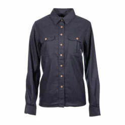 Aclima Hemd LeisureWool ReBorn Dark Grey Melange Frauen