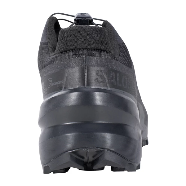 Salomon Trailrunning-Schuhe Speedcross 6 Forces Schwarz – Bild 4